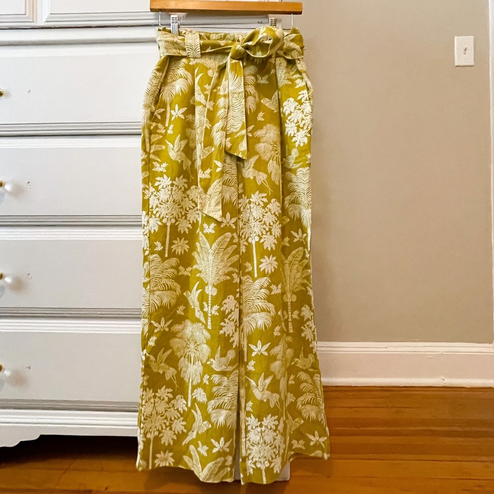 Spartina 449 Lawton Linen Crop Pant NWOT | 8